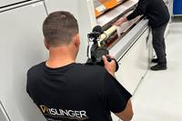 Rislinger am Set