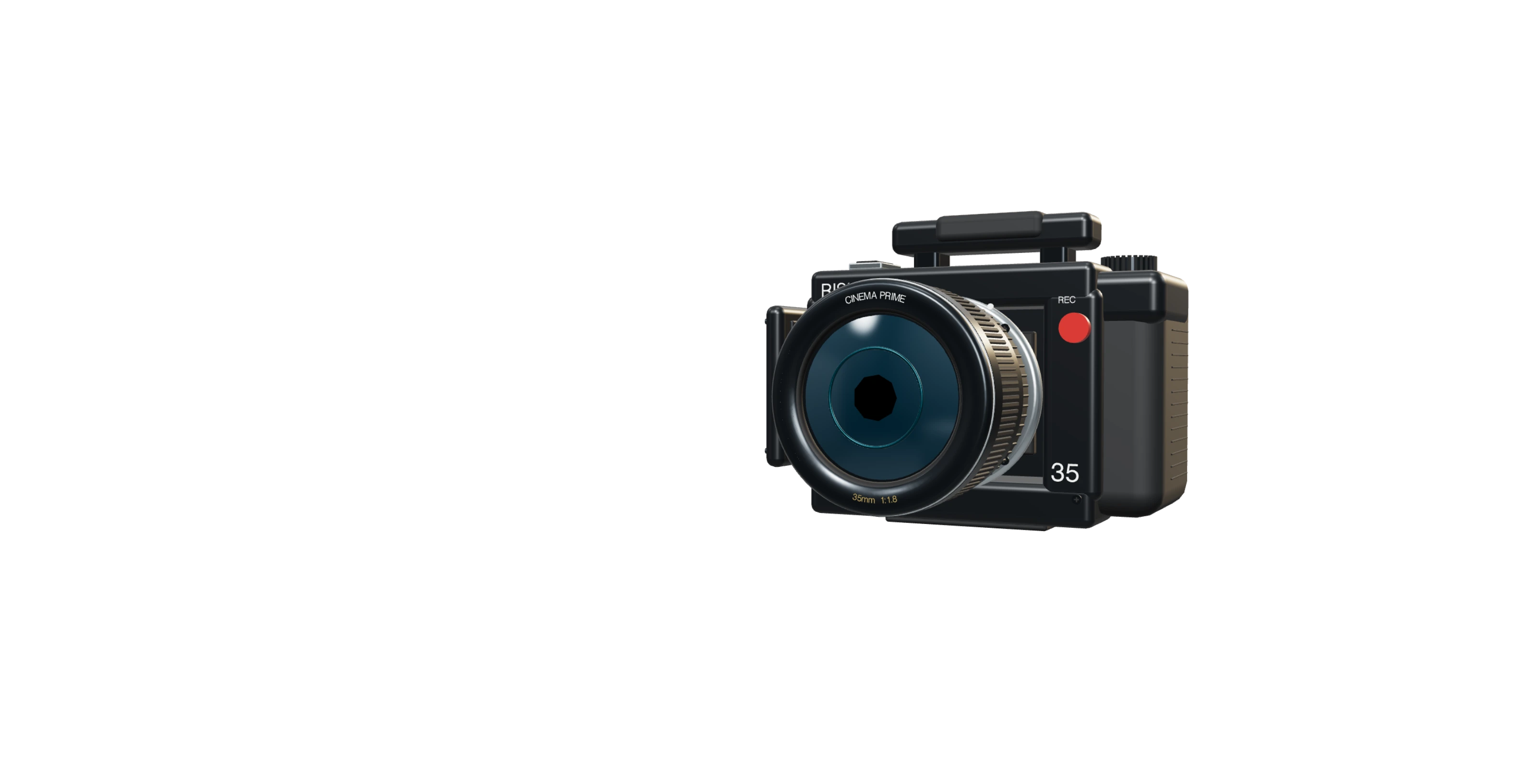 Rislinger Cinema 35 mit Objektiv